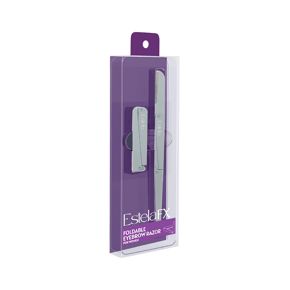 ESTELAFX FOLDABLE EYEBROW RAZOR 2 PCS