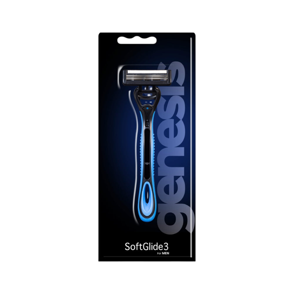 GENESIS SOFTGLIDE3 1 DISPOSIBLE RAZOR BLISTER PACK – Al-Fatah