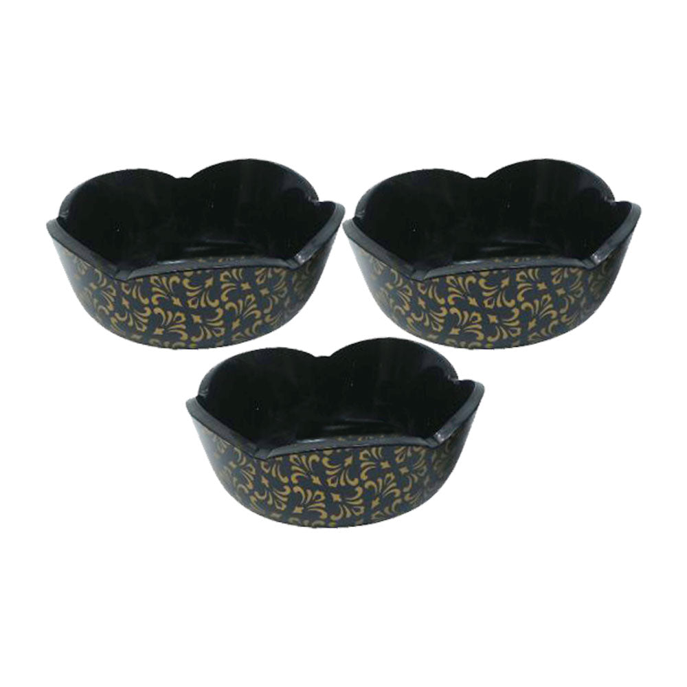 BOWL ICE CREAM ACRYLIC STAR 3PC SET SB-01