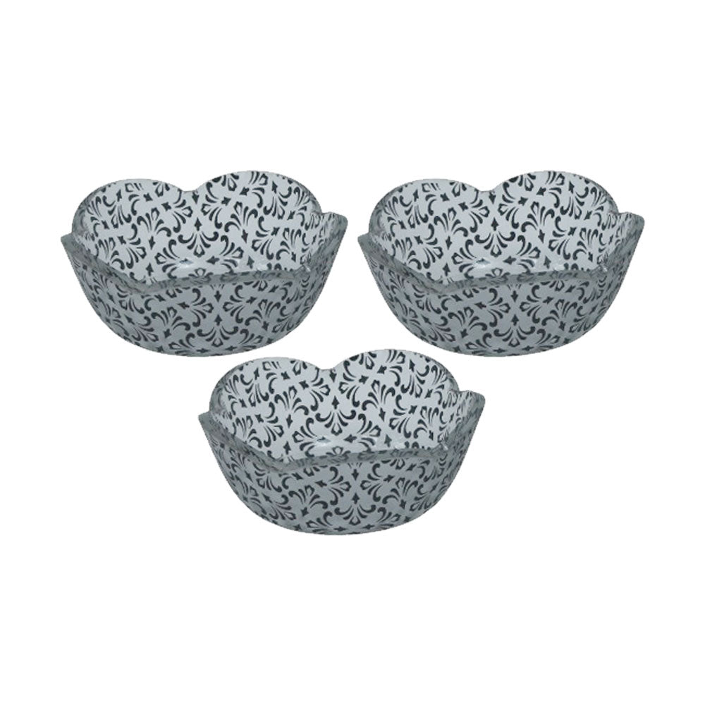 BOWL ICE CREAM ACRYLIC STAR 3PC SET SB-02