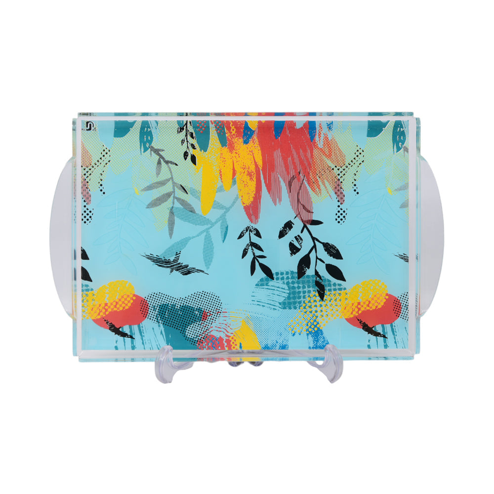 TRAY CRYSTAL SERVING MEDIUM CT-01