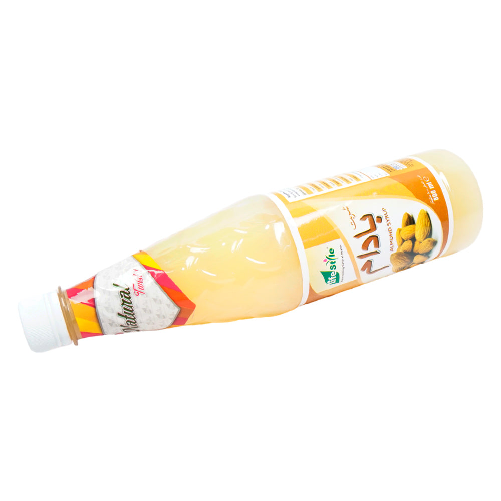 LIFE STYLE SYRUP ALMOND 800 ML