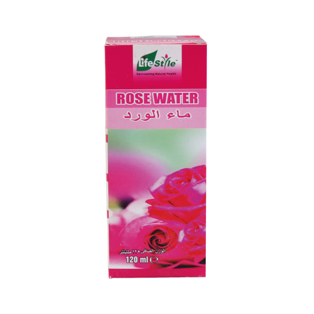 LIFE STYLE ROSE WATER 120 ML