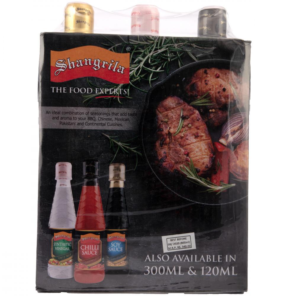SHANGRILA SAUCE TRIO PACK 800 ML SAVE RS. 50 PACK