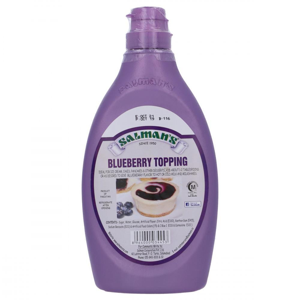 SALMANS TOPPING BLUEBERRY FLAVOUR 623 GM