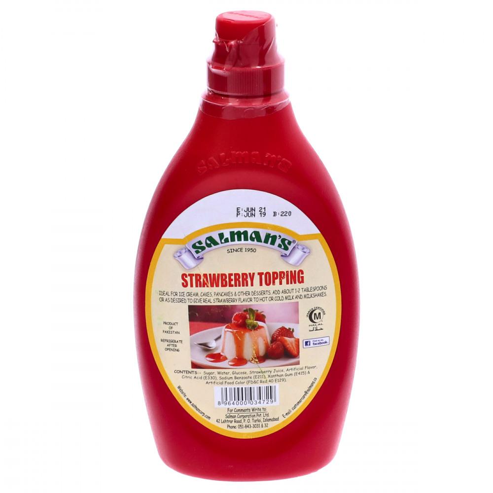 SALMAN TOPPING STRAWBERRY FLAVOUR 623 GM