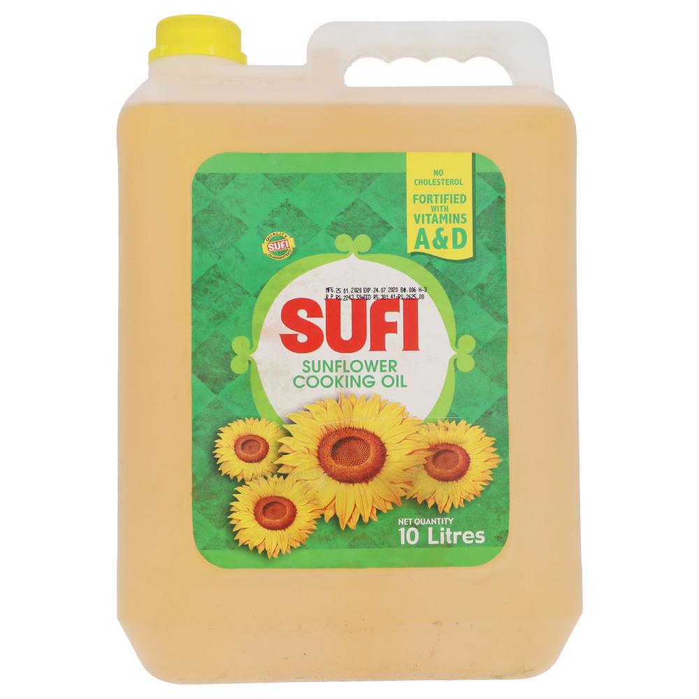 SUFI SUNFLOWER COOKING OIL GALON 10 LTR