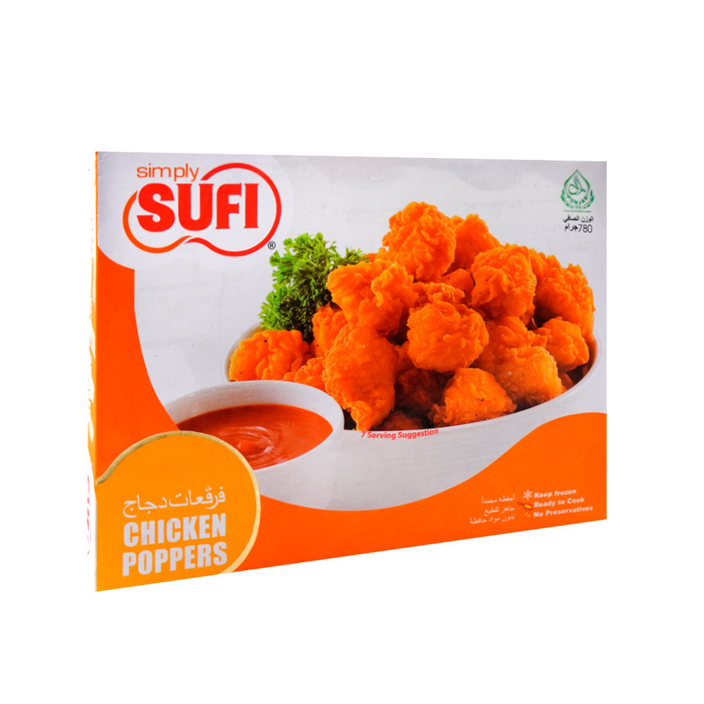 SUFI CHICKEN POPPERS LARGE 780 GM