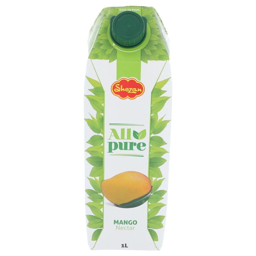 SHEZAN ALL PURE JUICE MANGO 1 LTR- CARTON