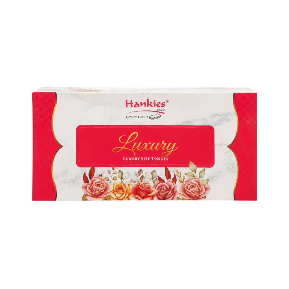 HANKIES LUXURY SIZE TISSUES 200 100*2 PLY