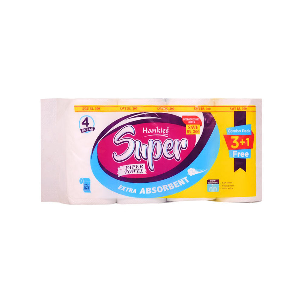 HANKIES SUPER KITCHEN TOWEL 3+1 PROMO