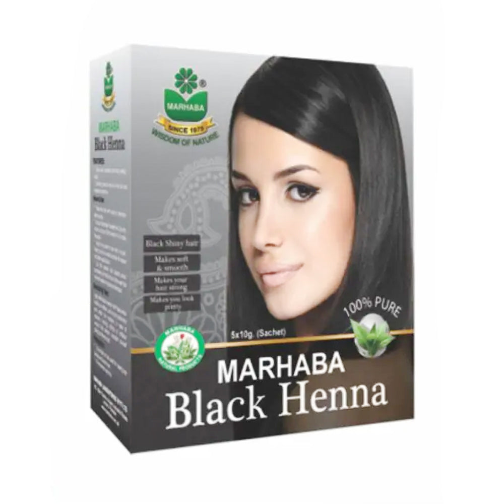 MARHABA BLACK HENNA 50 GM