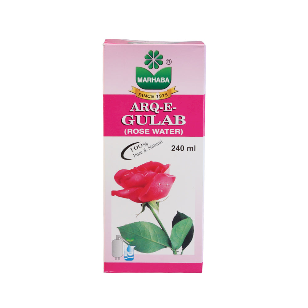 MARHABA ARQ-E-GULAB ROSE WATER 240 ML