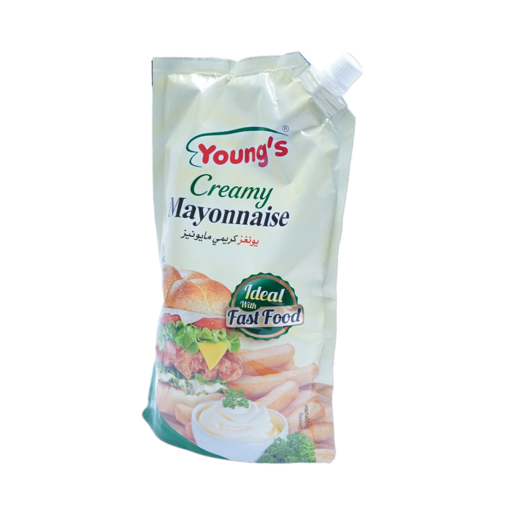 YOUNGS CREAMY & SALTED MAYONNAISE 1 LTR