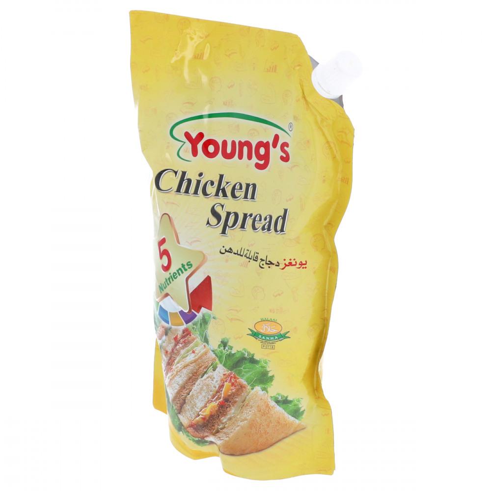 YOUNGS CHICKEN SPREAD POUCH 1 LTR