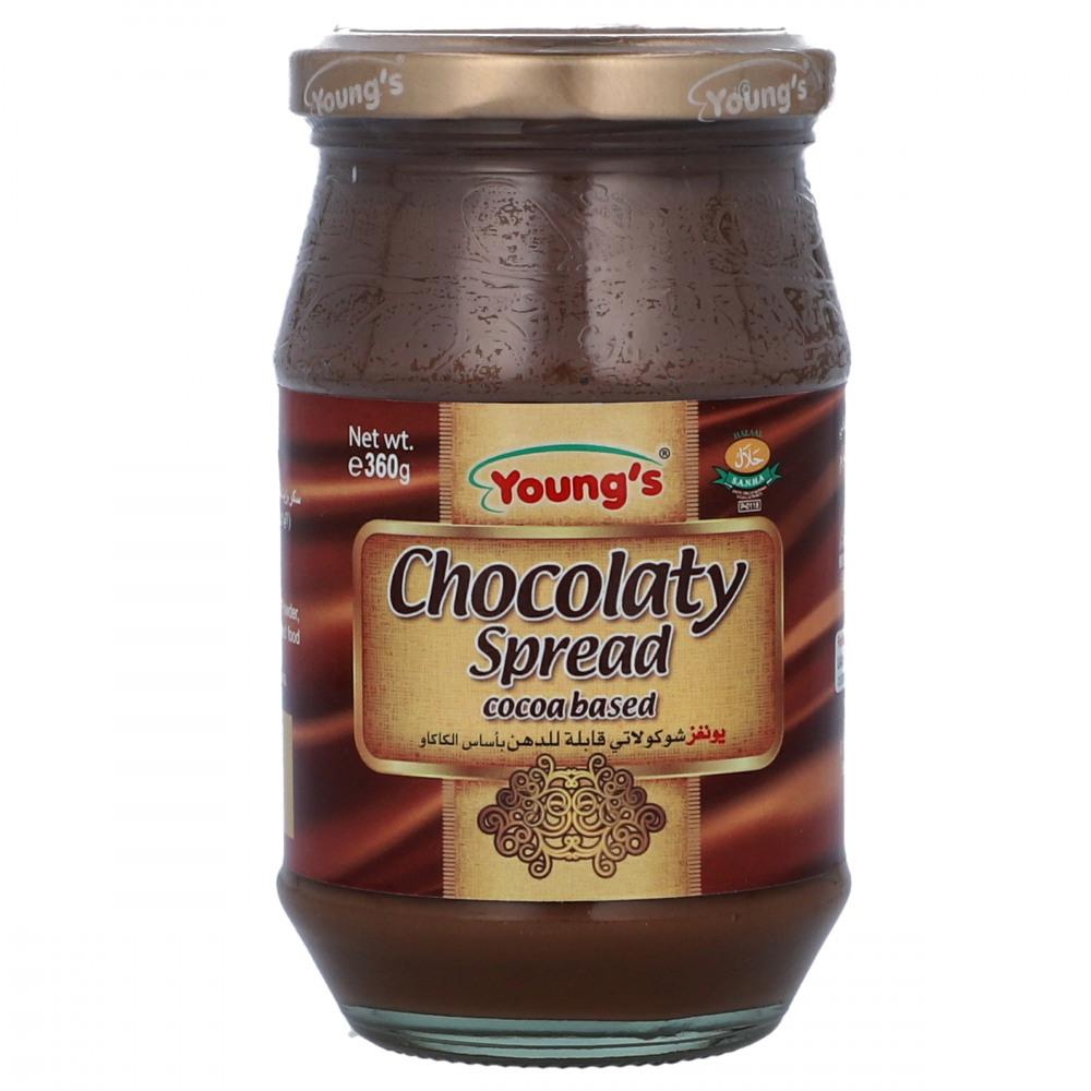 YOUNGS FRENCH CHOCOLATE SPREAD 360 GM