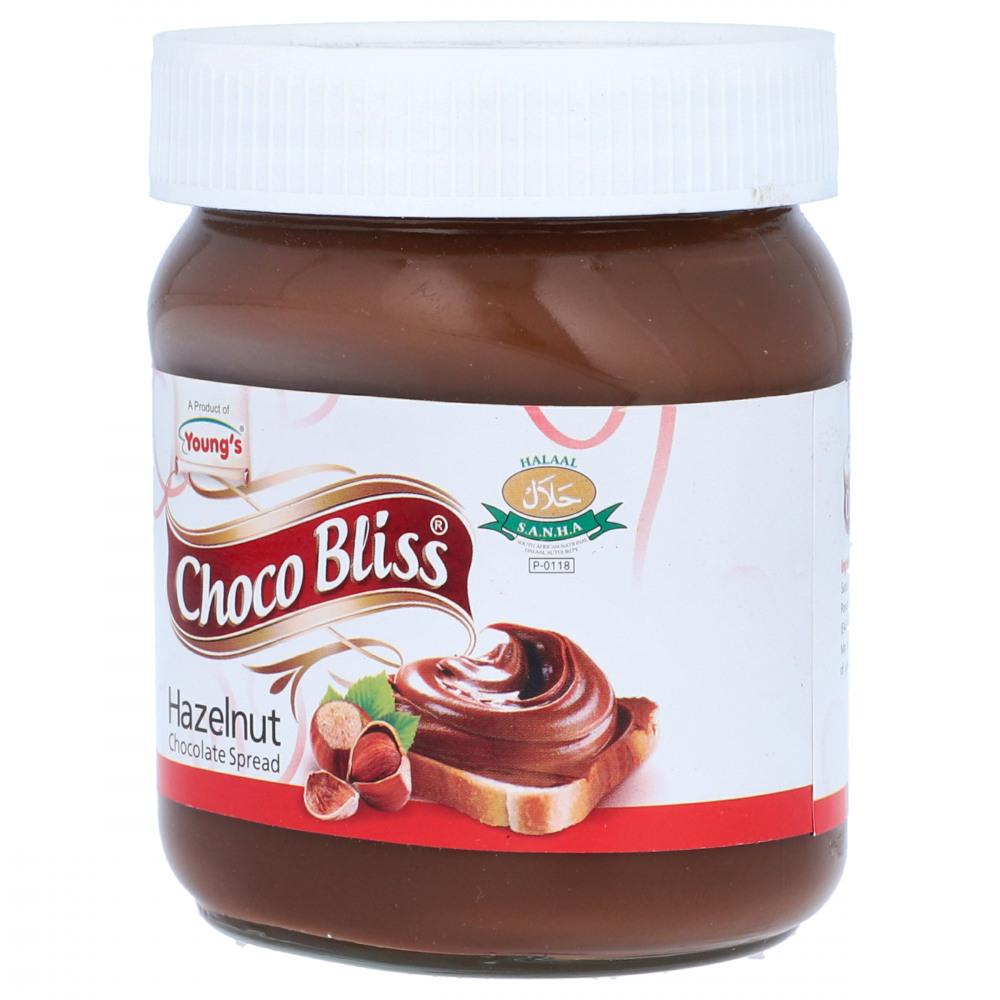YOUNGS CHOCO BLISS HAZELNUT SPREAD WITH COCOA 350 GM