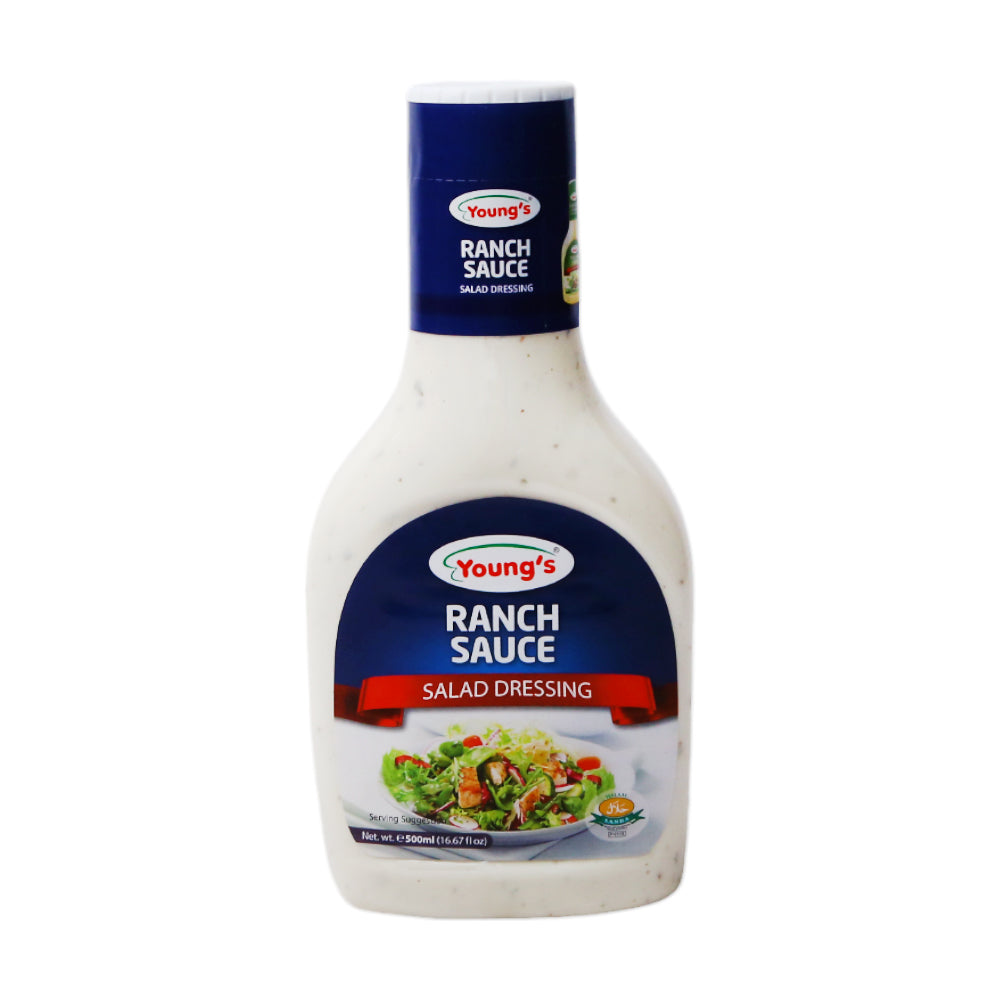 YOUNGS RANCH SAUCE SALAD DRESSING 500 GM
