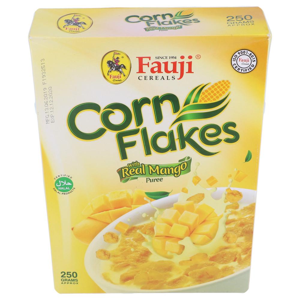 FAUJI CORN FLAKES MANGO 250 GM