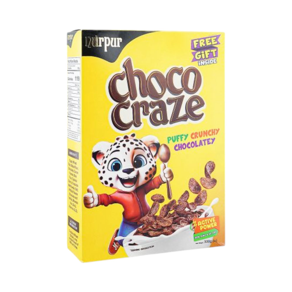 NURPUR CHOCO CRAZE CEREAL 300 GM