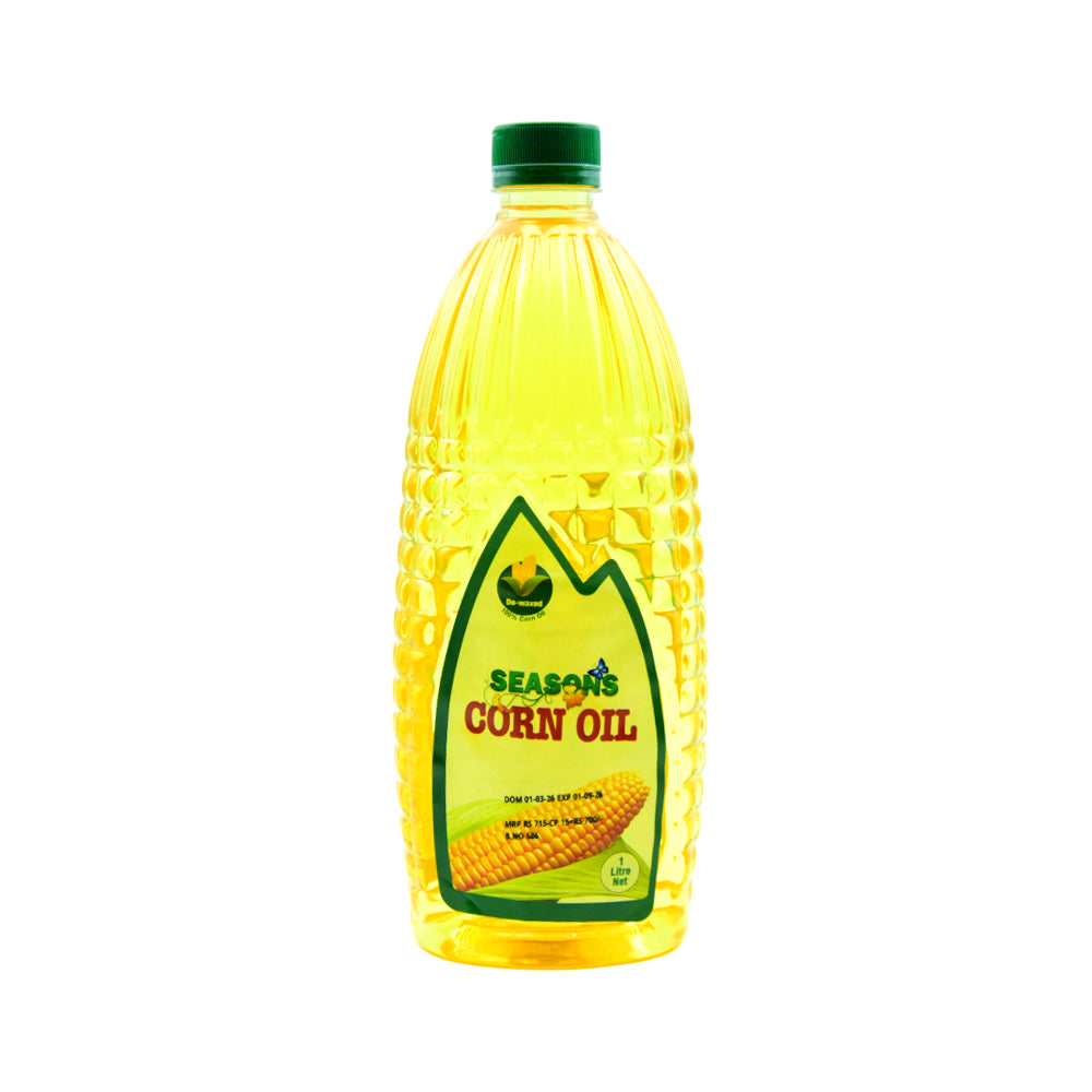 SEASONS CORN OIL BOTTLE 1 LTR