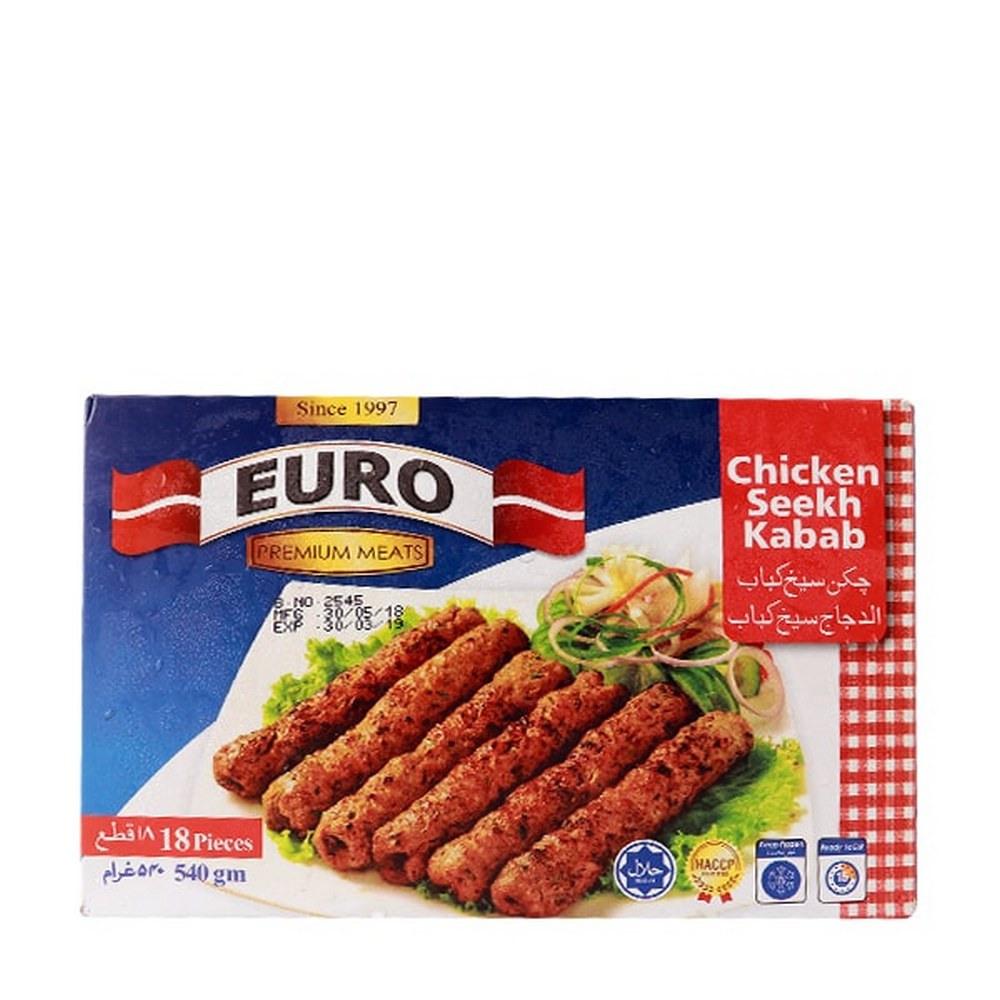 EURO CHICKEN SEEKH KABAB (ECONOMY) 540 GM