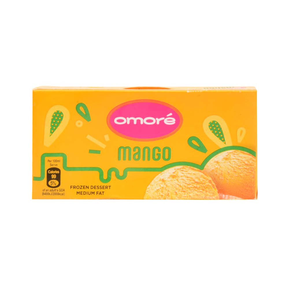 OMORE MANGO HALF BRICK 450ML