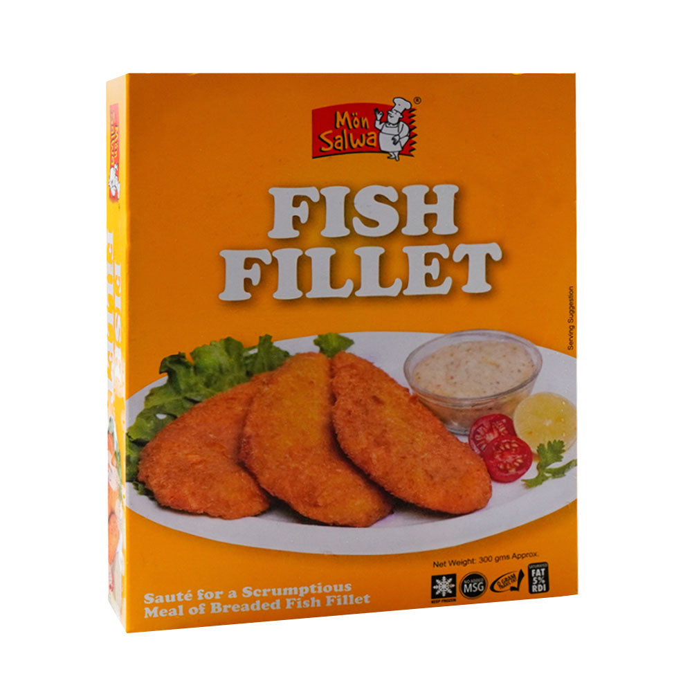 MANO SALWA BREADED FISH FILLET 300 GM – Al-Fatah