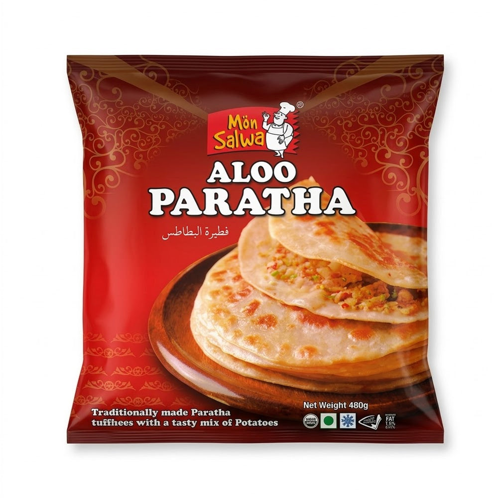 MANO SALWA ALOO PARATHA 400GM 4 PCS