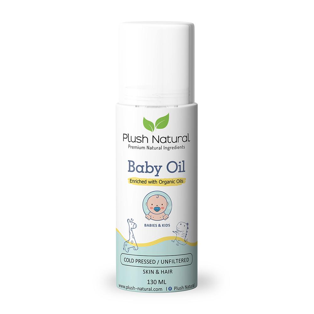 Plush Natural Organic Baby Oil