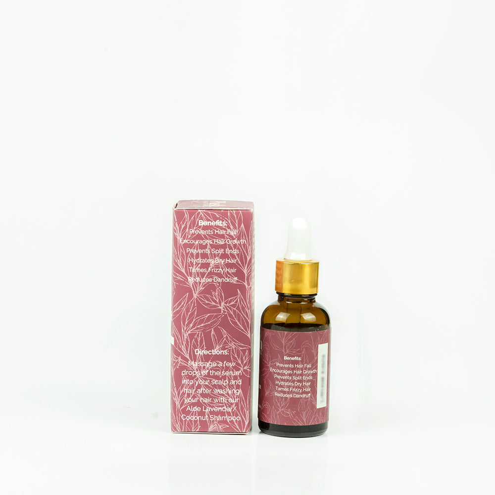 Plush Natural Hair Growth Serum