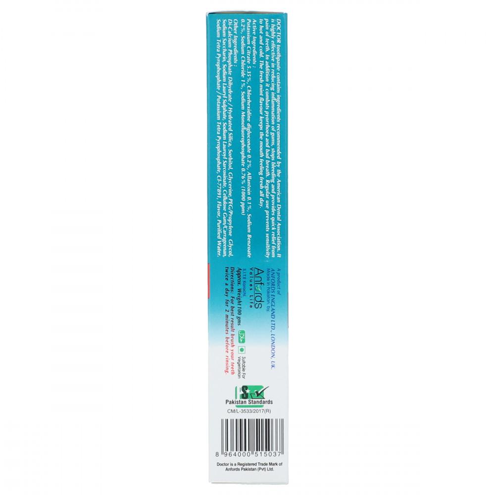 DOCTOR TOOTH PASTE FLUORIDE 100 GM