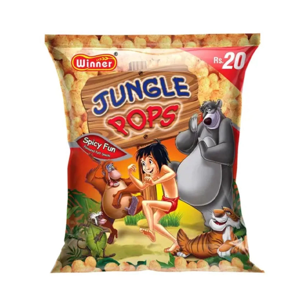 WINNER JUNGLE POP SPICY FUN 48P RS.20