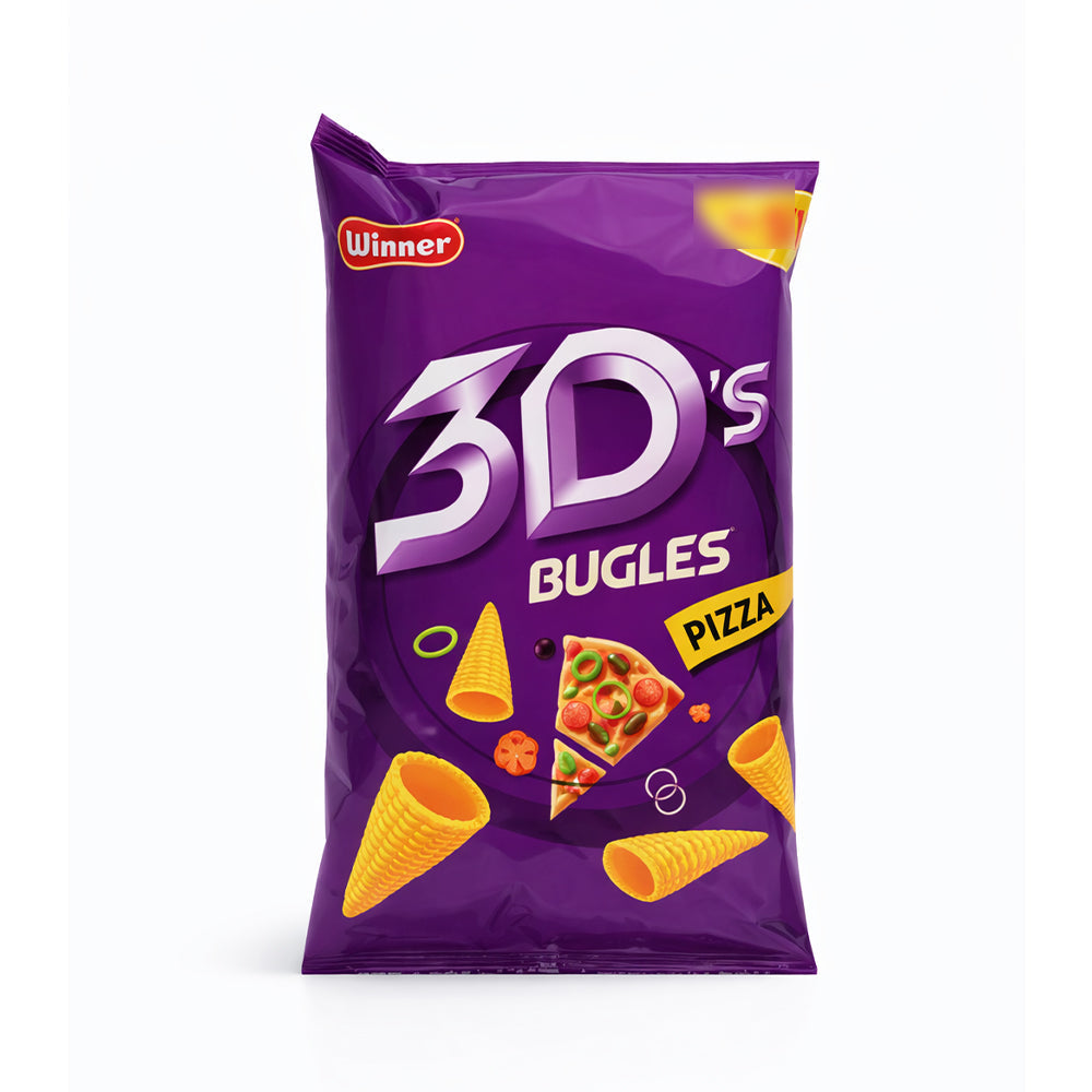 WINNER 3D BUGLES PIZZA 20P RS.50
