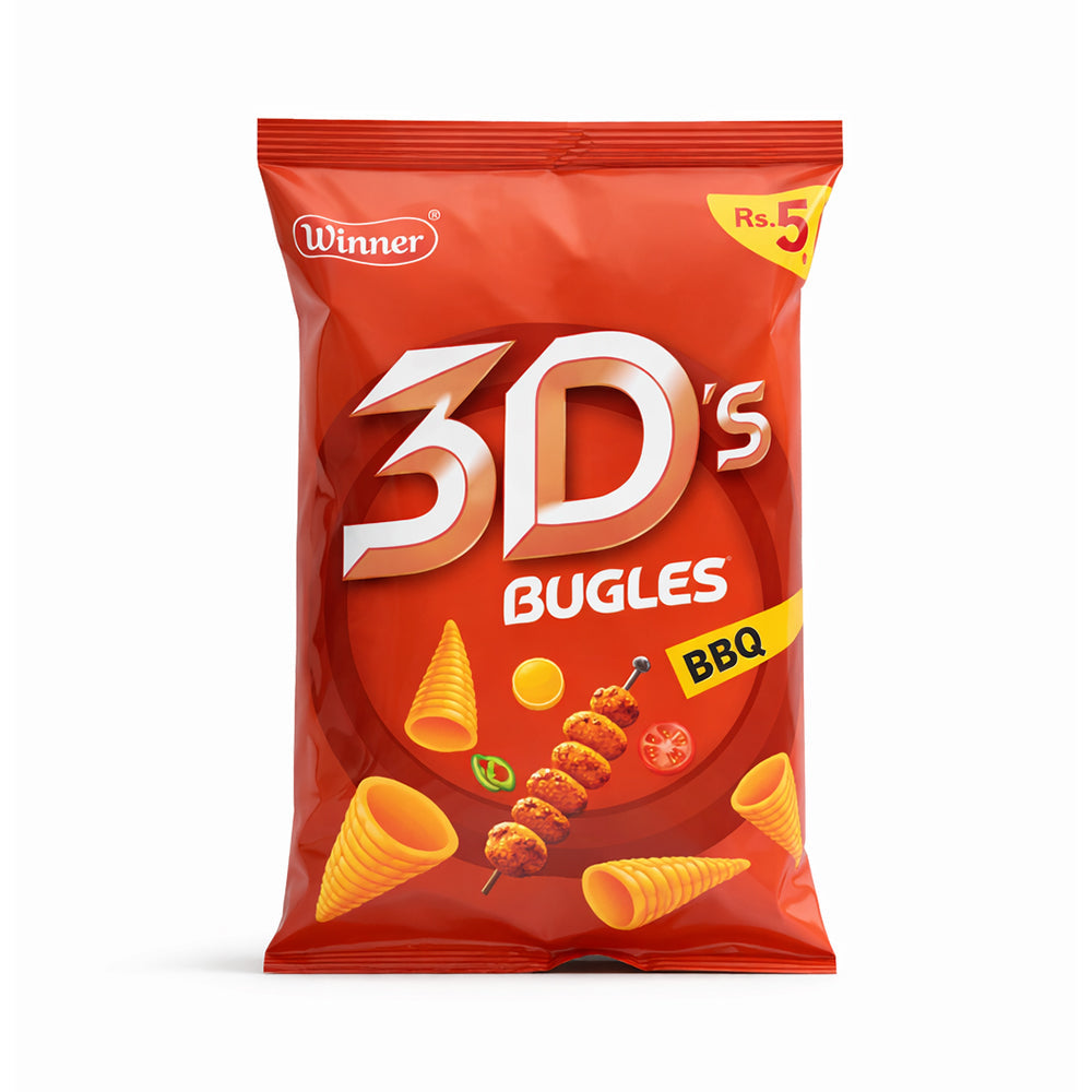 WINNER 3D BUGLES BBQ 20P RS.50