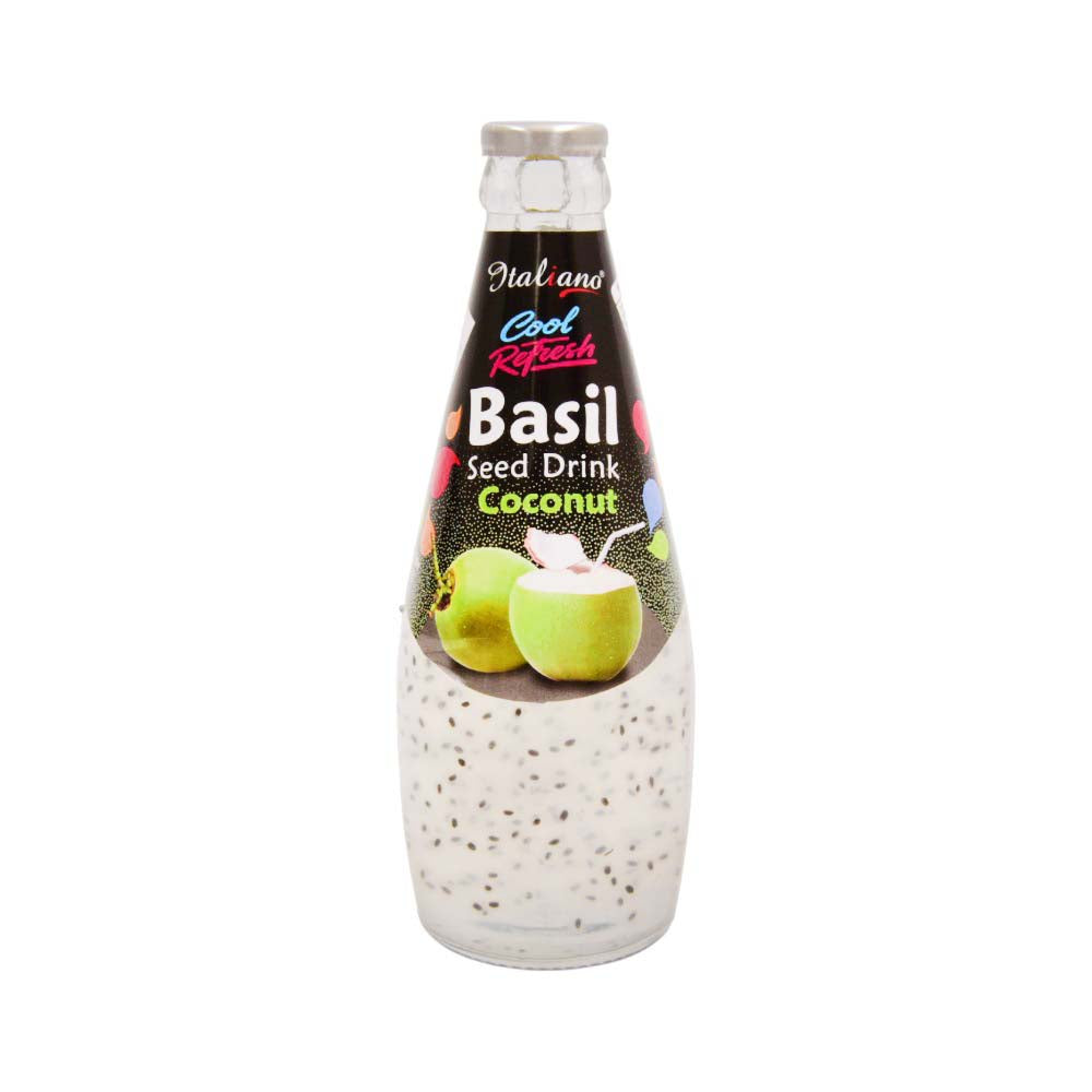 ITALIANO BASIL SEED DRINK COCONUT 290 ML