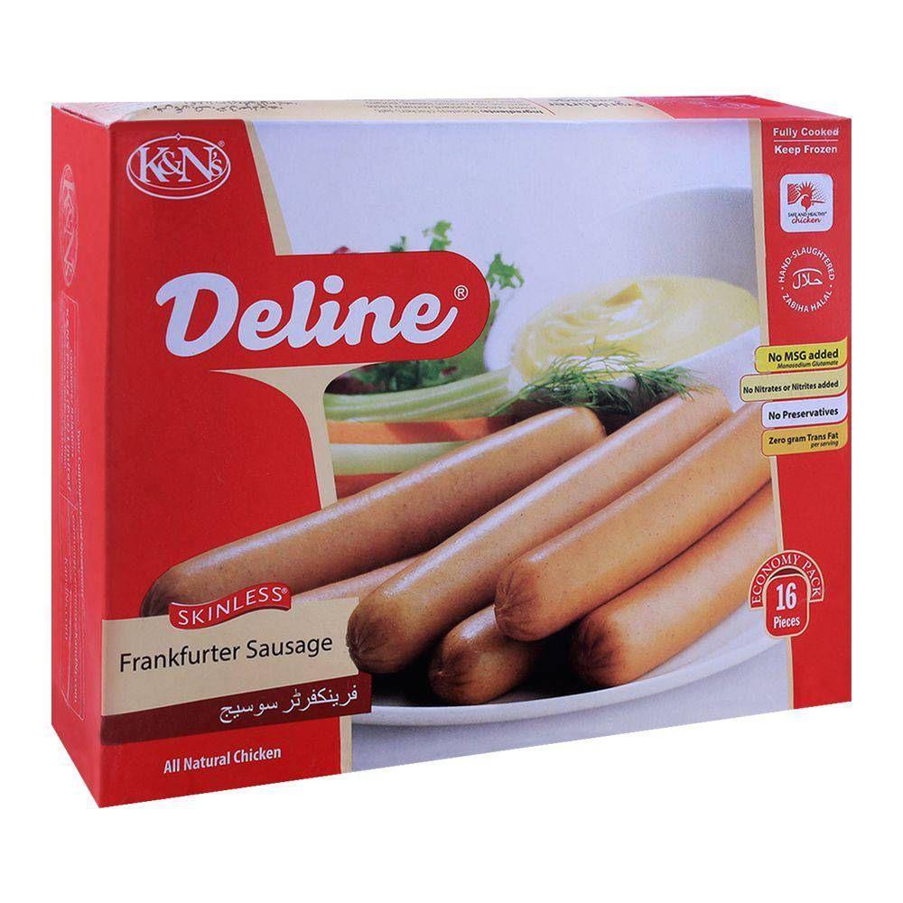 K AND N FRANK FUTER SAUSAGE 16 PCS 720 GM