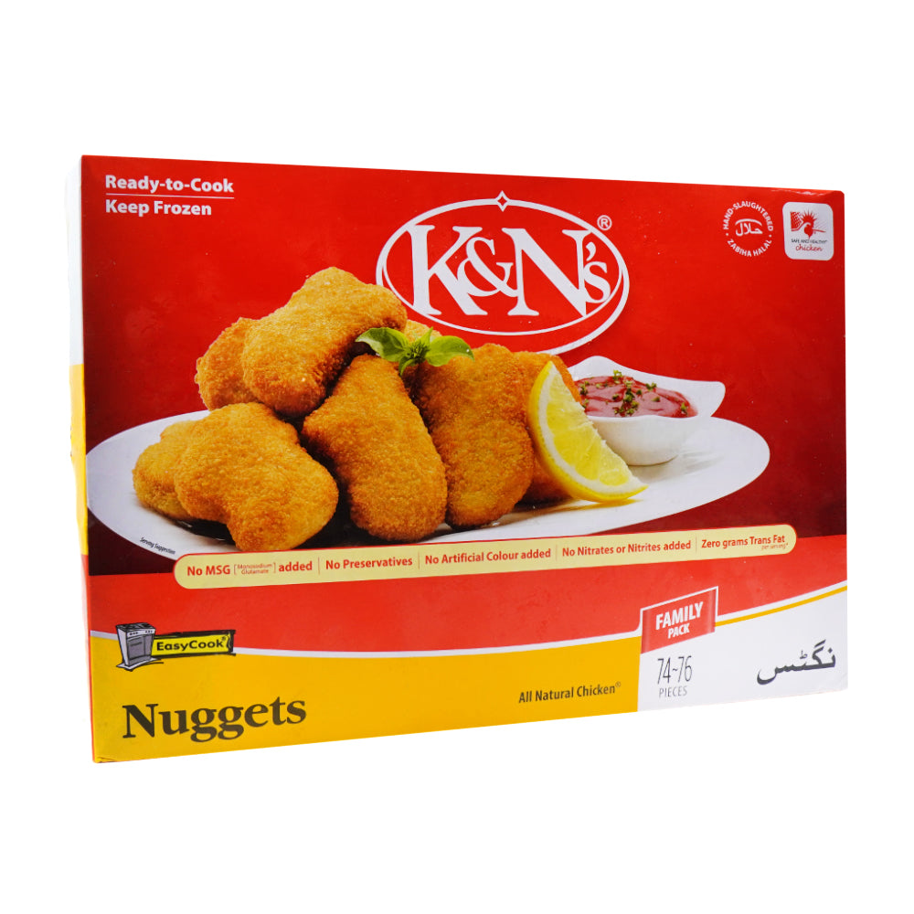 K&N's  NUGGETS FAMILY PACK 76 PCS