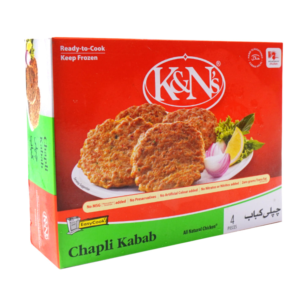 K&N CHAPLI KABAB 300 GM 4 PC