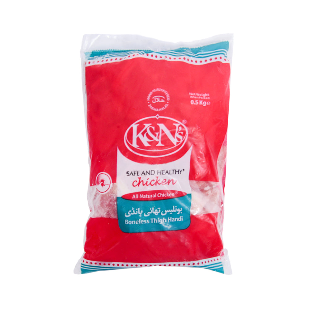 K AND N BONELESS THIGH HANDI K&NS 500 GM