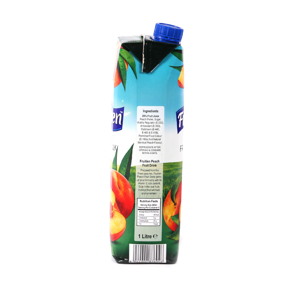 FRUITIEN JUICE PEACH NECTAR 1 LTR