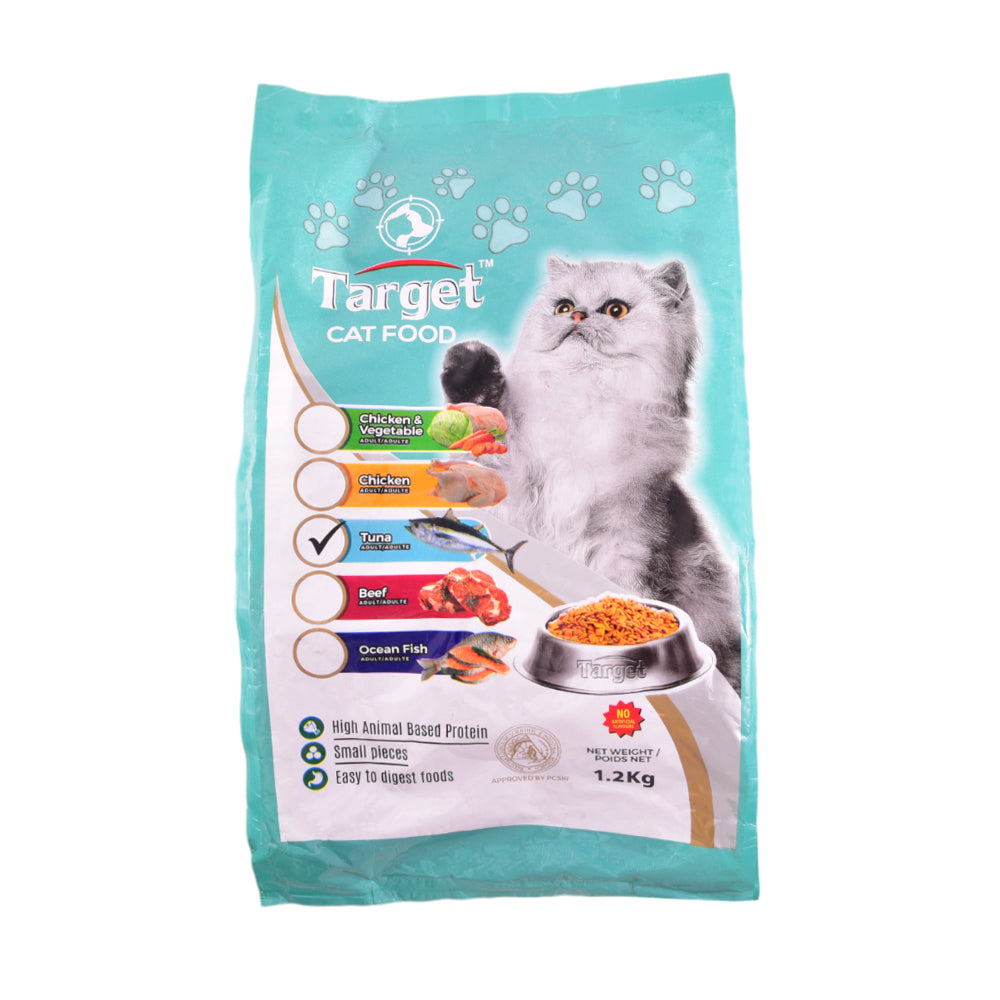 TARGET CAT FOOD TUNA 1.2 KG