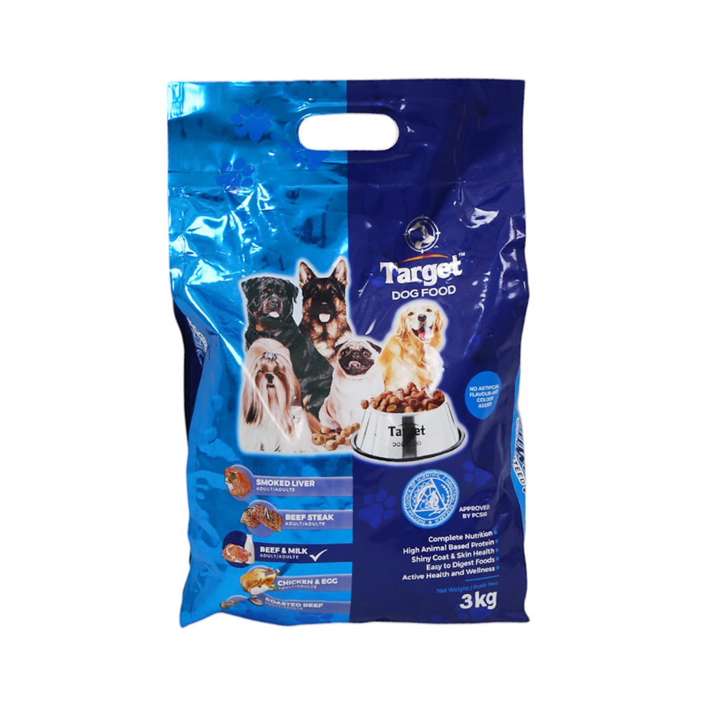 TARGET DOG FOOD BEEF & MILK 3 KG