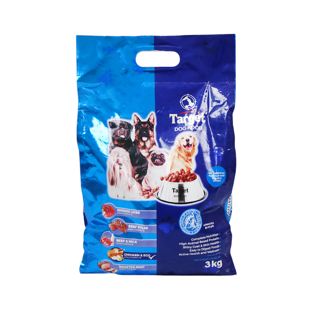 TARGET DOG FOOD CHICKEN & EGG 3 KG