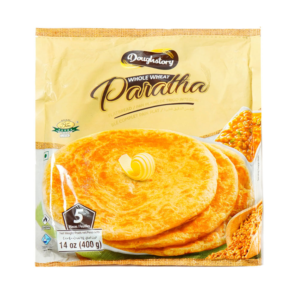 DAWN DOUGHSTORY WHOLE WHEAT PARATHA - 5 PCS 400 GM