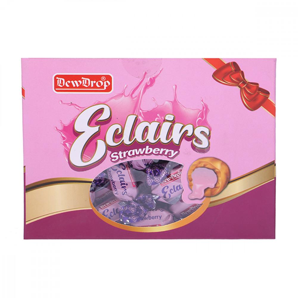 DEW DROP ECLAIRS TOFFEES STRAWBERRY 292 GM