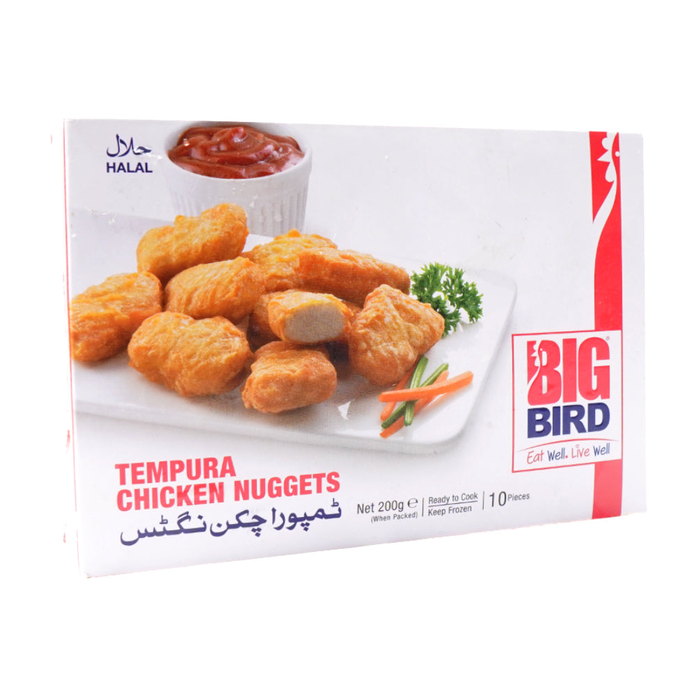 BIG BIRD TEMPURA CHICKEN NUGGETS 10 PCS 200 GM