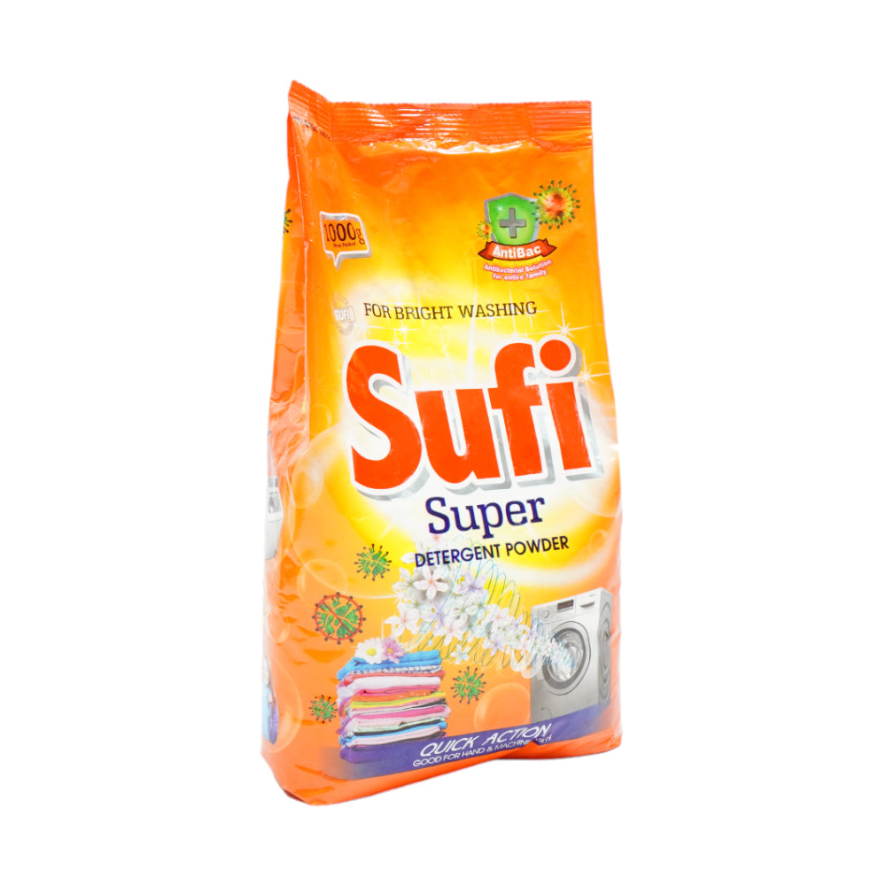 SUFI SUPER DETERGENT POWDER 1 KG BASIC