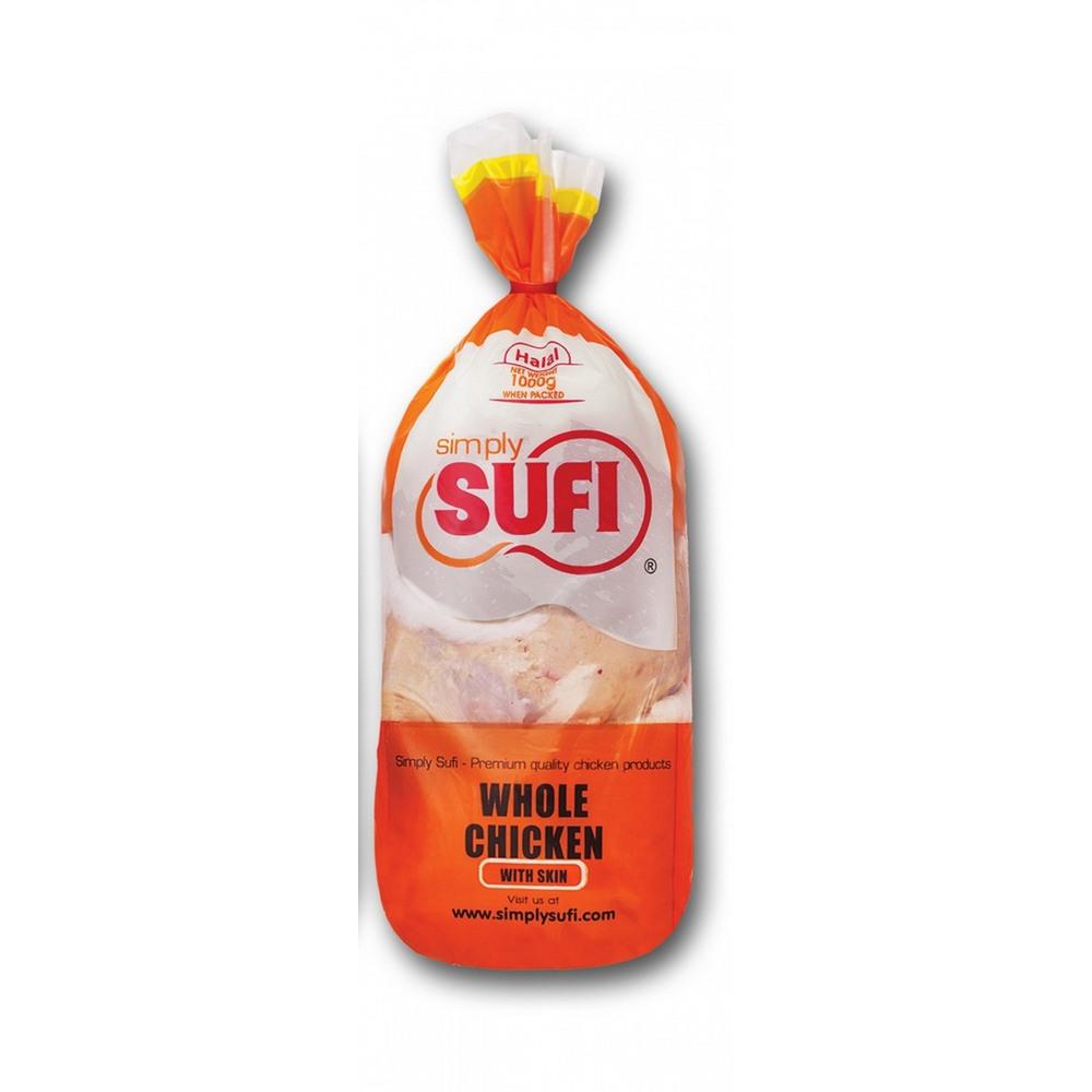 SUFI WHOLE CHICKEN WITH SKIN 1KG