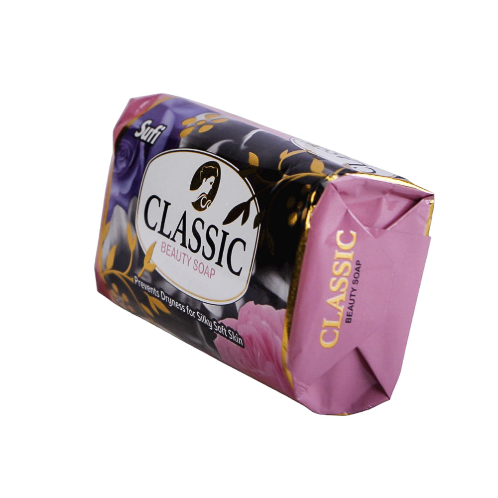 SUFI CLASSIC BEAUTY SOAP FLORAL FRAGRANCE PINK 130 GM